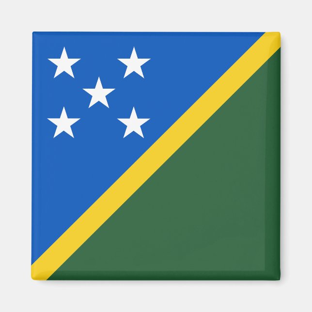 Imã Bandeira das Ilhas Salomão (Frente)