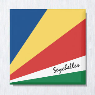 Imã Bandeira das Seychelles e adeptos do esporte na Á