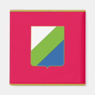 Imã Bandeira de Abruzzo (Itália)