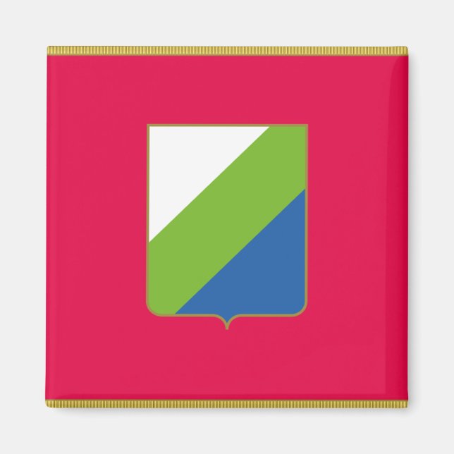 Imã Bandeira de Abruzzo (Itália) (Frente)