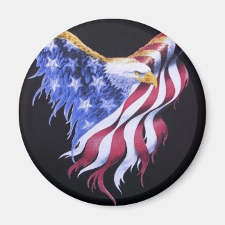 Imã Bandeira de Águia Americana