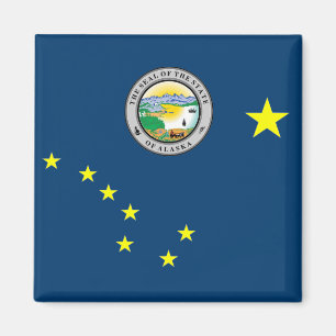 Imã Bandeira de Alaska
