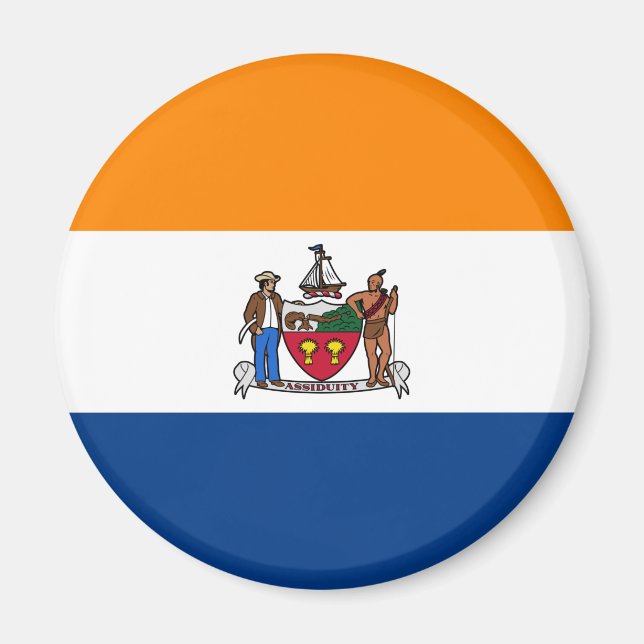 Imã Bandeira de Albany, Nova Iorque (Frente)