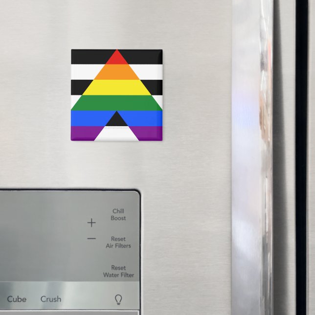 Imã Bandeira de aliado straight da SlipperyJoe lisa ar (In Situ (Fridge))