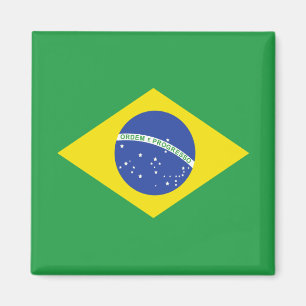 Imã Bandeira de alta qualidade de Brasil