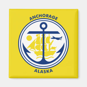 Imã Bandeira de Anchorage, Alasca