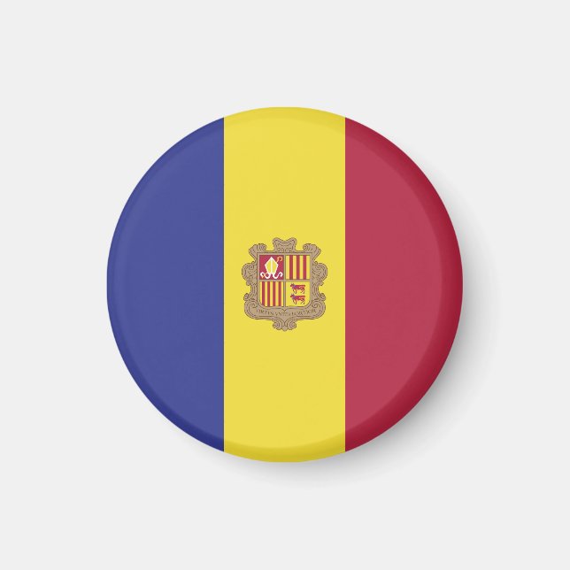Imã Bandeira de Andorra (Frente)
