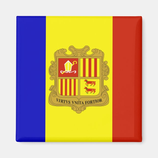 Imã Bandeira de Andorra (Frente)