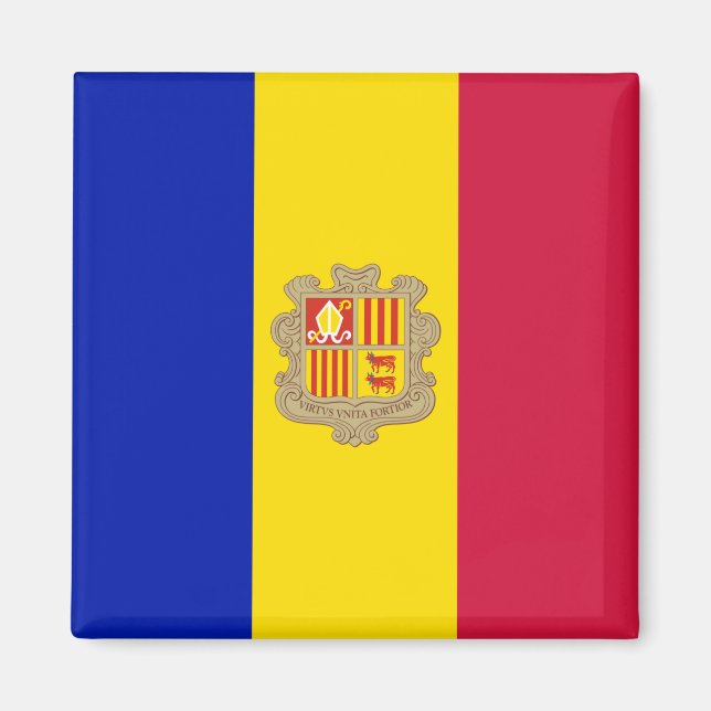 Imã Bandeira de Andorra (Frente)