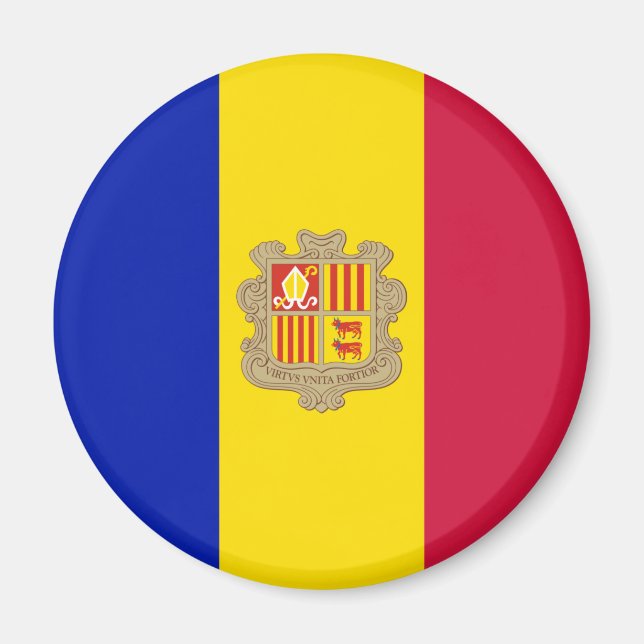 Imã Bandeira de Andorra (Frente)
