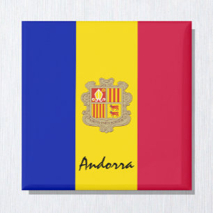 Imã Bandeira de Andorra e adeptos do esporte/feriados
