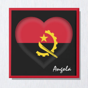 Imã Bandeira de Angola e Coração Angolano, feriado a