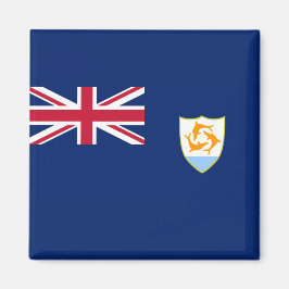 Imã Bandeira de Anguilla (Caribe)