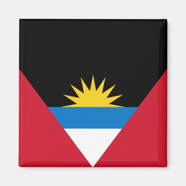 Imã Bandeira de Antígua e Barbuda (Frente)