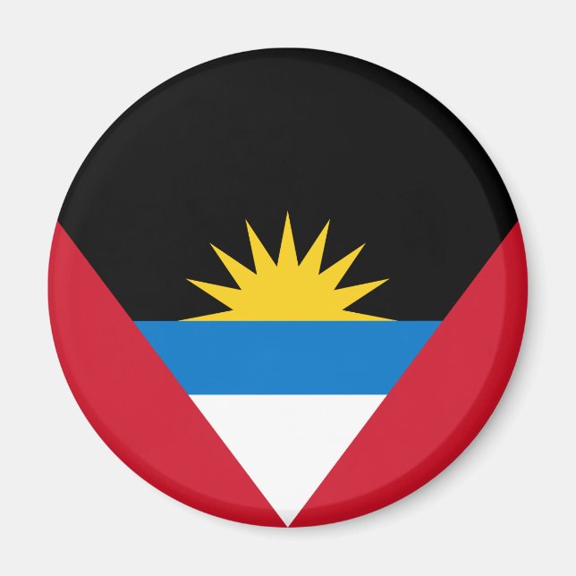 Imã Bandeira de Antígua e Barbuda (Frente)