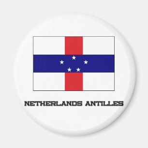Imã Bandeira de Antilhas holandesas