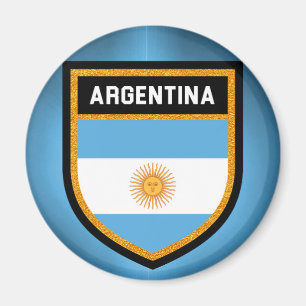 Imã Bandeira de Argentina