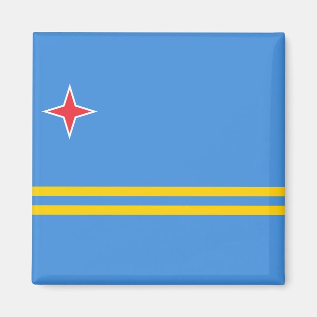 Imã Bandeira de Aruba (Frente)