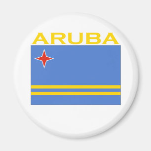 Imã Bandeira de Aruba