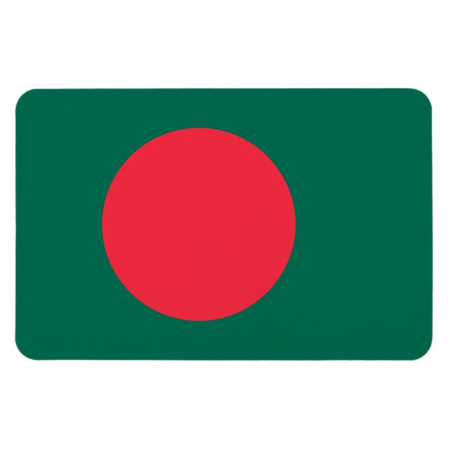 Ímã Bandeira de Bangladesh (Horizontal)