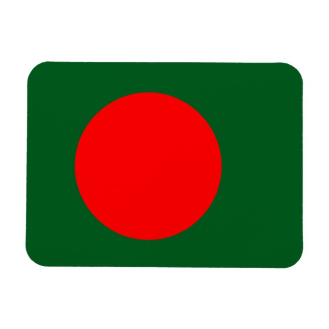 Ímã Bandeira de Bangladesh (Horizontal)