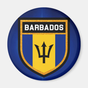Imã Bandeira de Barbados