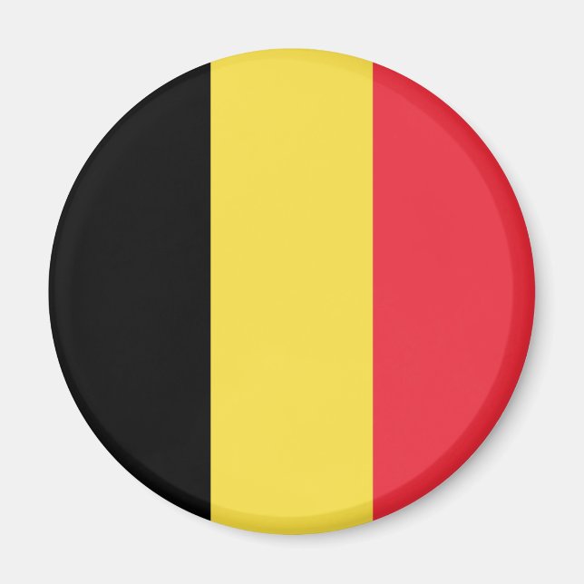 Imã Bandeira de Bélgica (Frente)
