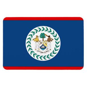 Ímã Bandeira de Belize