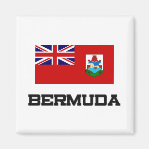 Imã Bandeira de Bermuda