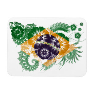 Ímã Bandeira de Brasil