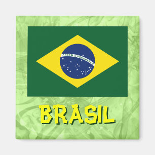 Imã Bandeira de Brasil
