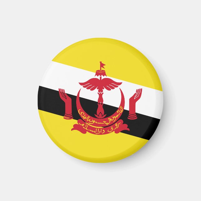 Imã bandeira de Brunei (Frente)