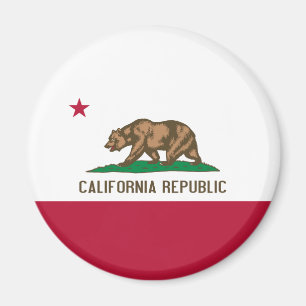 Imã Bandeira de Califórnia