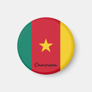 Imã Bandeira de Camarões e Africano - viagem/adeptos