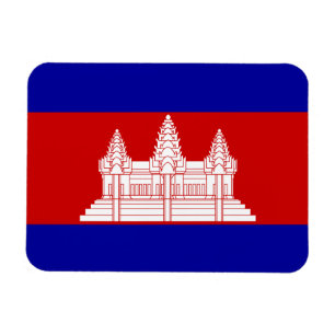 Ímã Bandeira de Cambodia