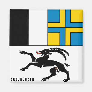 Imã Bandeira de Cantão Graubünden, Suiça