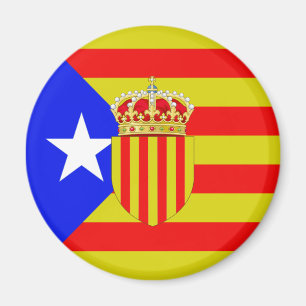 Imã Bandeira de Catalonia