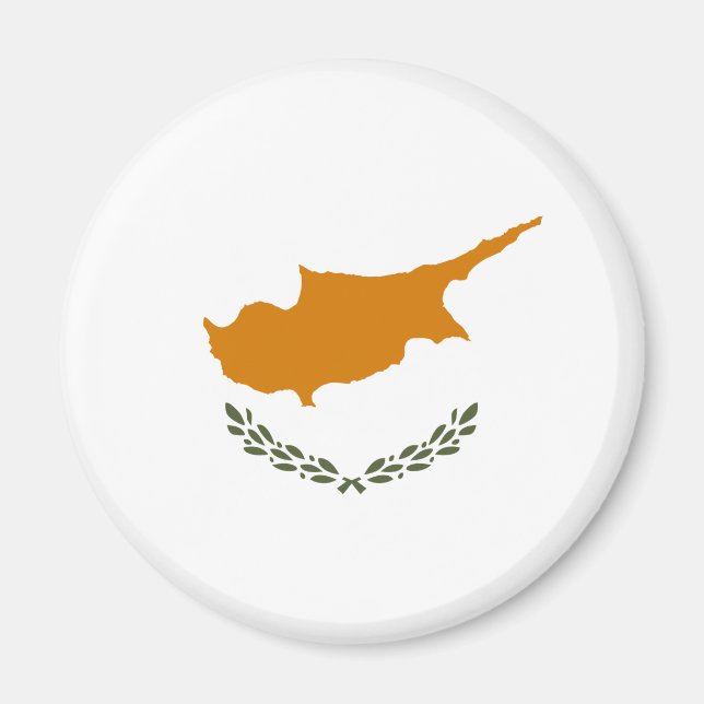 Imã Bandeira de Chipre (cipriota grego) (Frente)