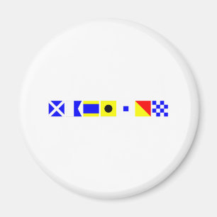 Imã Bandeira de código Madison