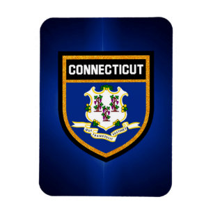 Ímã Bandeira de Connecticut