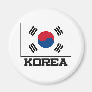 Imã Bandeira de Coreia