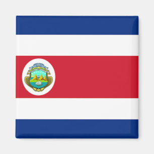 Imã bandeira de Costa Rica