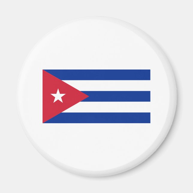 Imã Bandeira de Cuba (Frente)