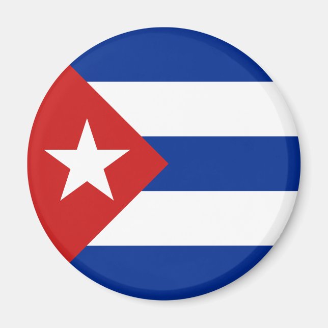 Imã Bandeira de Cuba (Frente)