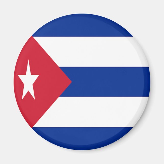 Imã Bandeira de Cuba (Frente)
