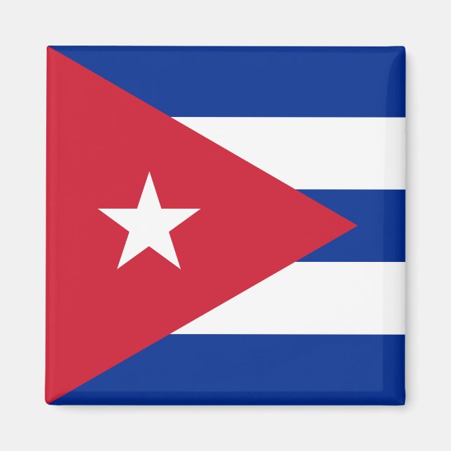Imã Bandeira de Cuba (Cuba) (Frente)