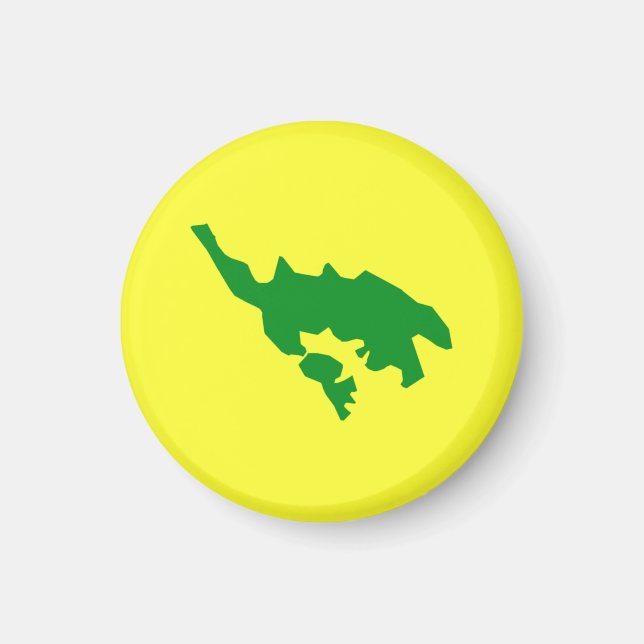 Imã Bandeira de Culebra, Porto Rico (Frente)