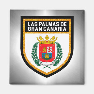 Imã Bandeira de de Gran Canaria do Las Palmas