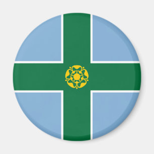 Imã Bandeira de Derbyshire (Condado de England, Reino 