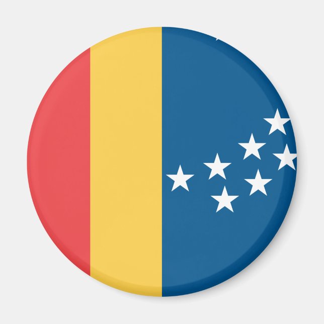 Imã Bandeira de Durham, Carolina do Norte (Frente)